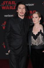 JOANNE TUCKER at Star Wars: The Last Jedi Premiere in Los Angeles 12/09/2017