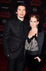 JOANNE TUCKER at Star Wars: The Last Jedi Premiere in Los Angeles 12/09/2017