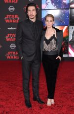 JOANNE TUCKER at Star Wars: The Last Jedi Premiere in Los Angeles 12/09/2017