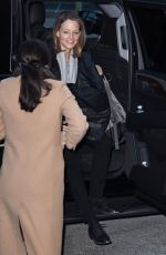 JODIE FOSTER Arrives at This Morning Studio in New York 12/11/2017