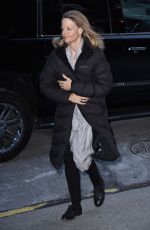 JODIE FOSTER Arrives at This Morning Studio in New York 12/11/2017