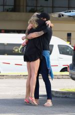 JODIE KIDD and Joseph Bates Out in Barbados 12/24/2017