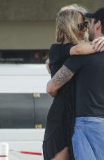 JODIE KIDD and Joseph Bates Out in Barbados 12/24/2017