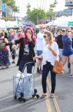 JODIE SWEETIN at Farmers Market in Studio City 12/10/2017