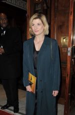 JODIE WHITTAKER at Hamilton Musical Press Night in London 12/21/2017