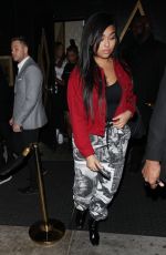 JORDYN WOODS at Bootsy Bellows in West Hollywood 12/16/2017