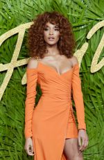 JOURDAN DUNN at British Fashion Awards 2017 in London 12/04/2017