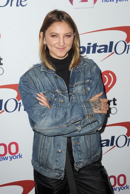 JULIA MICHAELS at Z100 Jingle Ball in New York 12/08/2017