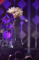 JULIA MICHAELS at Z100 Jingle Ball in New York 12/08/2017