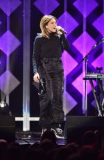 JULIA MICHAELS at Z100 Jingle Ball in New York 12/08/2017
