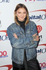 JULIA MICHAELS at Z100 Jingle Ball in New York 12/08/2017