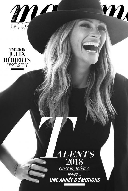 JULIA ROBERTS in Madame Figaro Magazine, December 2017
