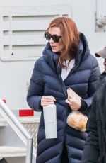 JULIA ROBERTS on the Set of Ben is Back in Westchester 12/18/2017