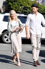 JULIANNE HOUGH and Brooks Laich Out for Lunch in Los Angeles 12/30/2017