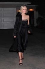 JULIANNE HOUGH and NINA DOBREV Arrives at a Party in Los Angeles 12/02/2017