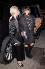 JULIANNE HOUGH and NINA DOBREV Arrives at a Party in Los Angeles 12/02/2017