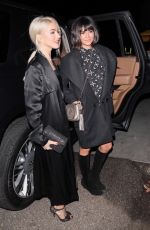 JULIANNE HOUGH and NINA DOBREV Arrives at a Party in Los Angeles 12/02/2017