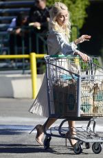 JULIANNE HOUGH Shopping at Whole Foods Market in Los Angeles 12/25/2017