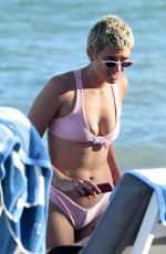 JULIEANNA YESJULZ GODDARD in Bikini at a Beach in Miami 12/06/2017