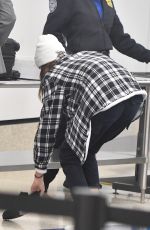 KAIA GERBER at Los Angeles International Airport 12/02/2017