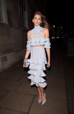 KAIA GERBER Leaves Fashion Awards 2017 in London 12/04/2017