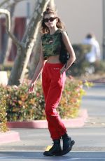 KAIA GERBER Leaves Ollo Restaurant in Malibu 12/27/2017
