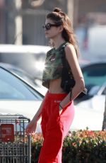 KAIA GERBER Leaves Ollo Restaurant in Malibu 12/27/2017