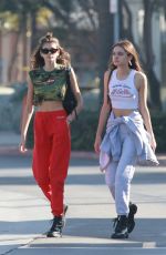 KAIA GERBER Leaves Ollo Restaurant in Malibu 12/27/2017