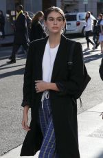 KAIA GERBER Out Shopping in Beverly Hills 12/21/2017