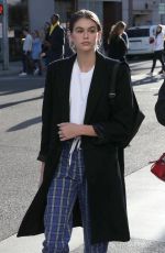 KAIA GERBER Out Shopping in Beverly Hills 12/21/2017