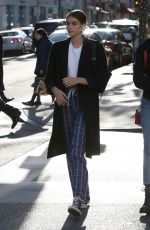 KAIA GERBER Out Shopping in Beverly Hills 12/21/2017