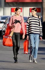 KAIA GERBER Shopping at Urban Outfitters in Los Angeles 12/22/2017
