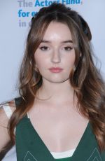 KAITLYN DEVER at 2017 Looking Ahead Awards in Hollywood 12/05/2017
