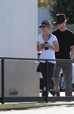 KALEY CUOCO and Karl Cook Out in Los Angeles 12/03/2017