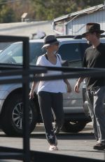 KALEY CUOCO and Karl Cook Out in Los Angeles 12/03/2017