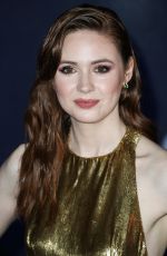 KAREN GILLAN at Jumanji: Welcome to the Jungle Premiere in Los Angeles 12/11/2017