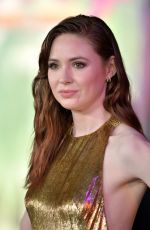 KAREN GILLAN at Jumanji: Welcome to the Jungle Premiere in Los Angeles 12/11/2017