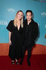 KARI PERDUE at Cirque Du Soleil Presents Luzia at Dodger Stadium in Los Angeles 12/12/2017