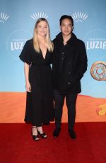 KARI PERDUE at Cirque Du Soleil Presents Luzia at Dodger Stadium in Los Angeles 12/12/2017