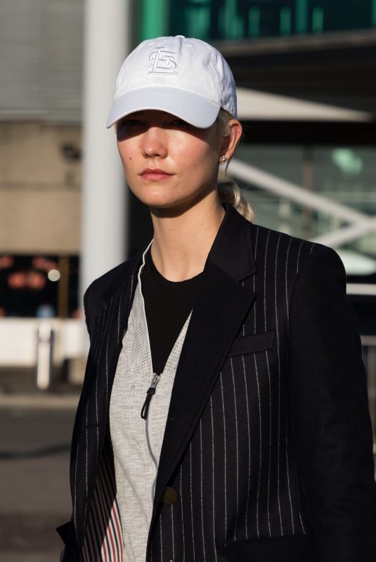 KARLIE KLOSS Arrives at Heathrow Airport in London 11/30/2017