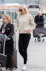 KARLIE KLOSS at Heathrow Airport in London 12/05/2017