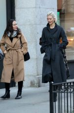 KARLIE KLOSS Out and About in New York 12/14/2017
