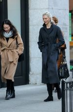 KARLIE KLOSS Out and About in New York 12/14/2017