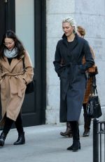 KARLIE KLOSS Out and About in New York 12/14/2017