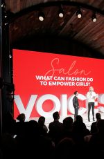 KARLIE KLOSS Speaks at #bofvoices in Oxford 12/01/2017