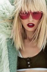 KAROLINA KURKOVA in Elle Magazine, Russia January 2018