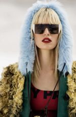 KAROLINA KURKOVA in Elle Magazine, Russia January 2018