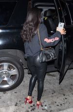 KARRUECHE TRAN Leaves Catch LA in West Hollywood 12/03/2017