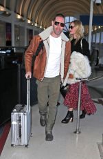 KATE BOSWORTH and Michael Polish at Los Angeles International Airport 12/04/2017