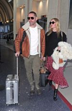 KATE BOSWORTH and Michael Polish at Los Angeles International Airport 12/04/2017